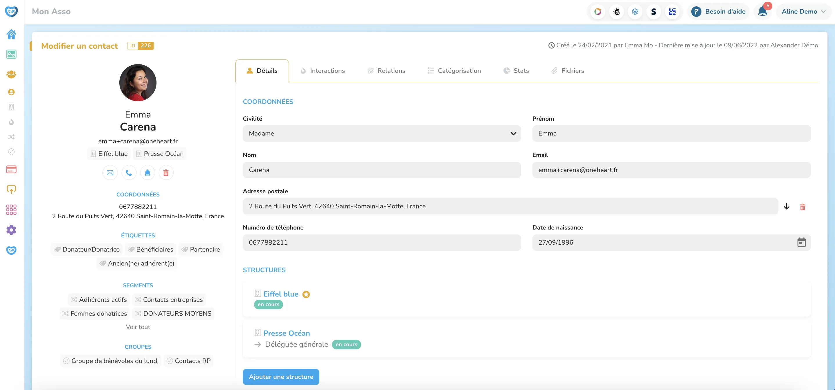 OHME CRM — Captures d'écran 5