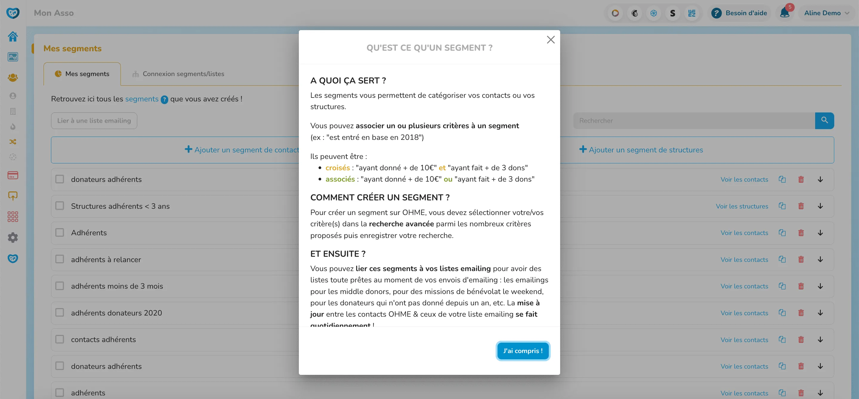 OHME CRM — Captures d'écran 7