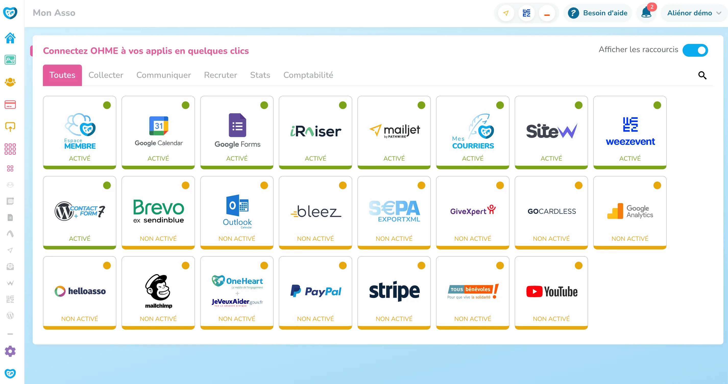 OHME CRM — Captures d'écran 10