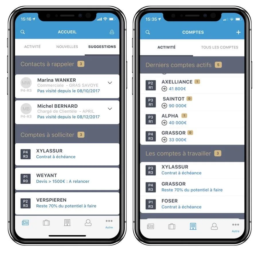 MobiCRM — Screenshots 1