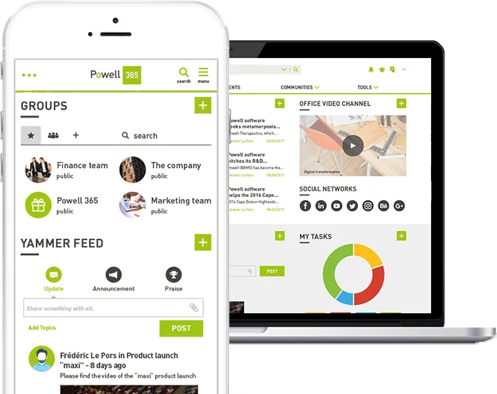 Powell Software — Connecting Employees with Our Award-Winning Intranet