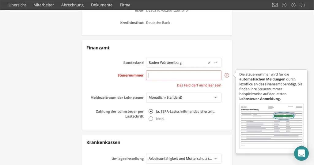 lexoffice Lohn & Gehalt — Screenshots 2