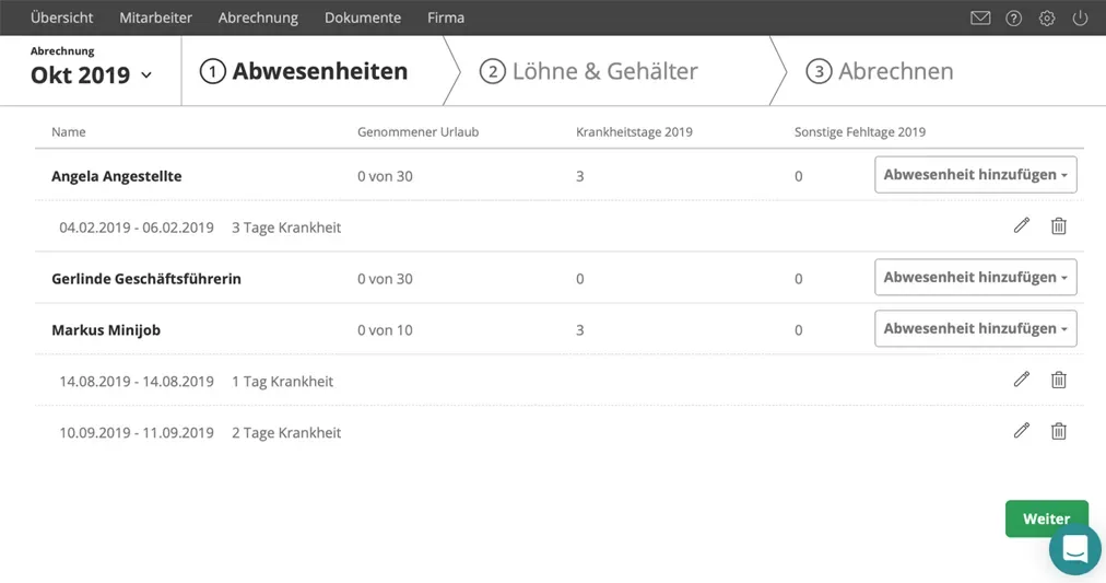 lexoffice Lohn & Gehalt — Screenshots 3