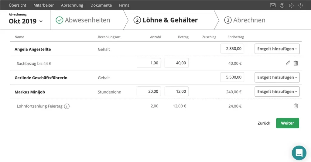 lexoffice Lohn & Gehalt — Screenshots 4