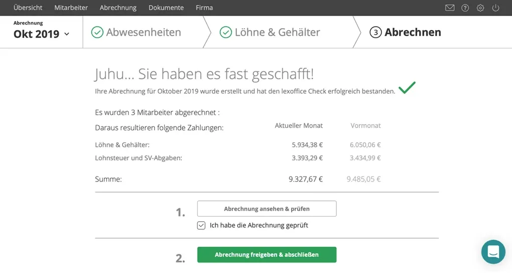 lexoffice Lohn & Gehalt — Screenshots 5