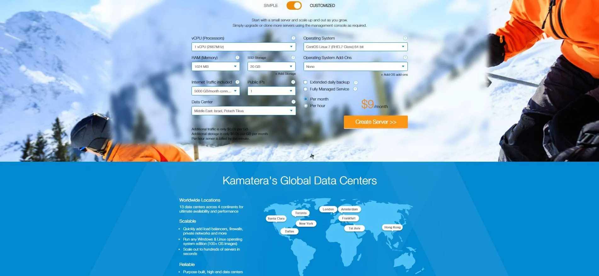 Kamatera — Cloud Services Provider