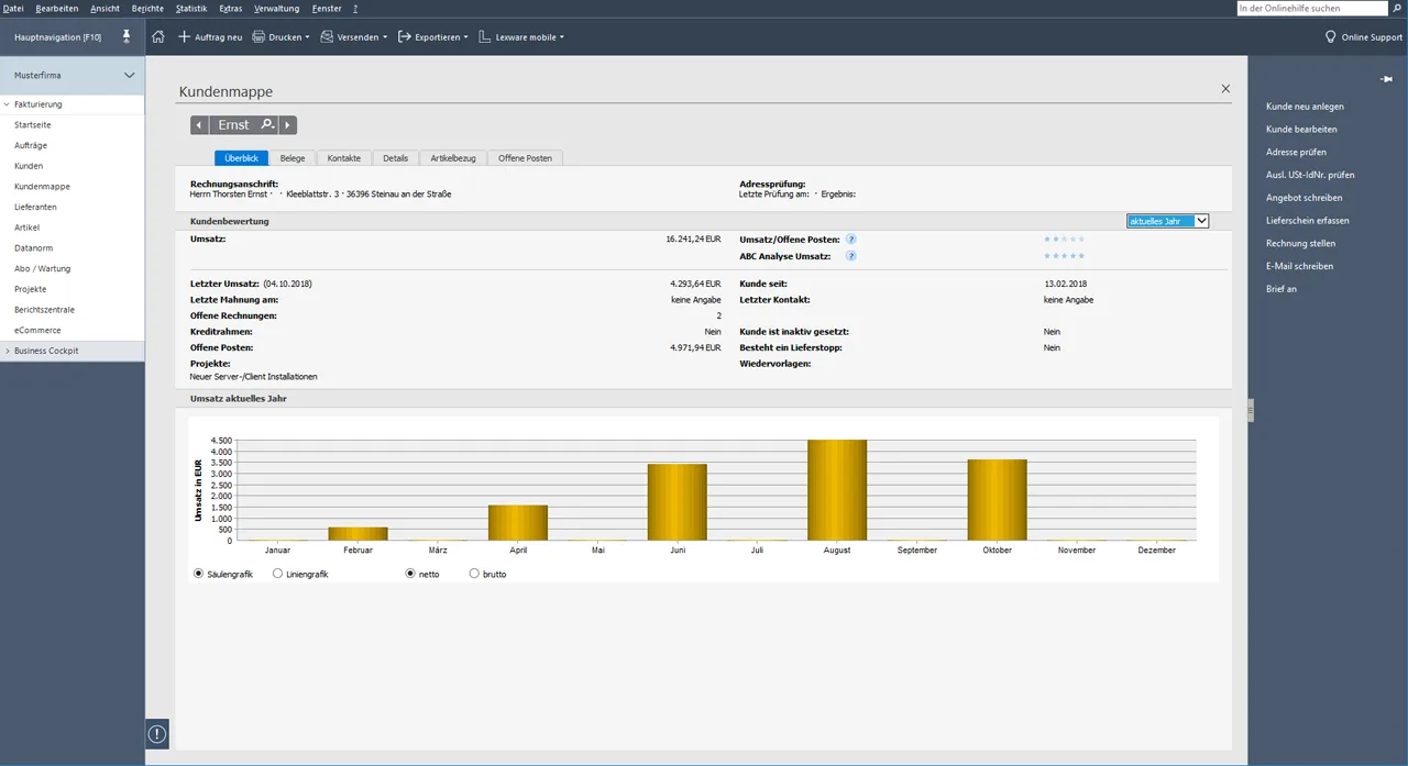 Lexware faktura+auftrag — Screenshots 3