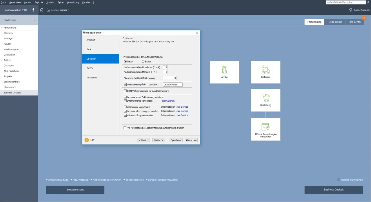 Lexware faktura+auftrag — Screenshots 4