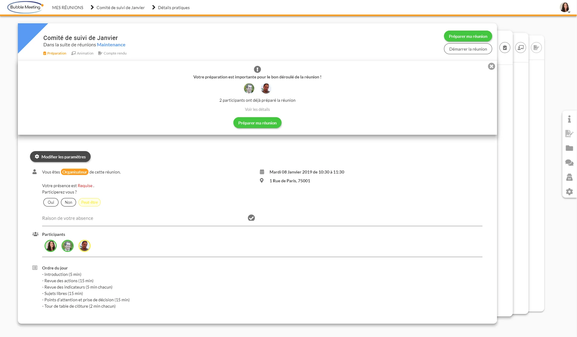 Bubble meeting — Screenshots 3