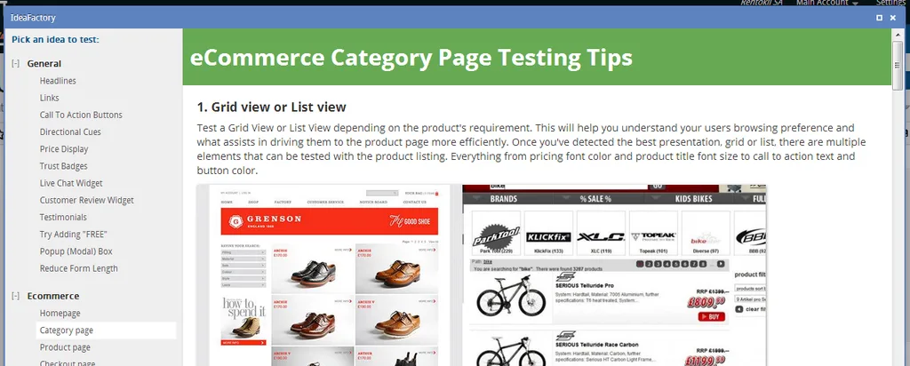 Visual Website Optimizer — Screenshots 2