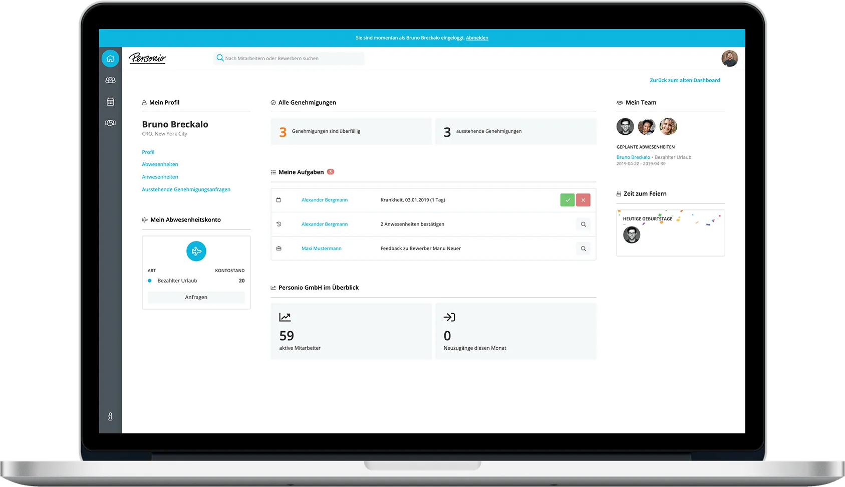 Personio — Screenshots 2