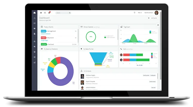 Agile CRM — Screenshots 1