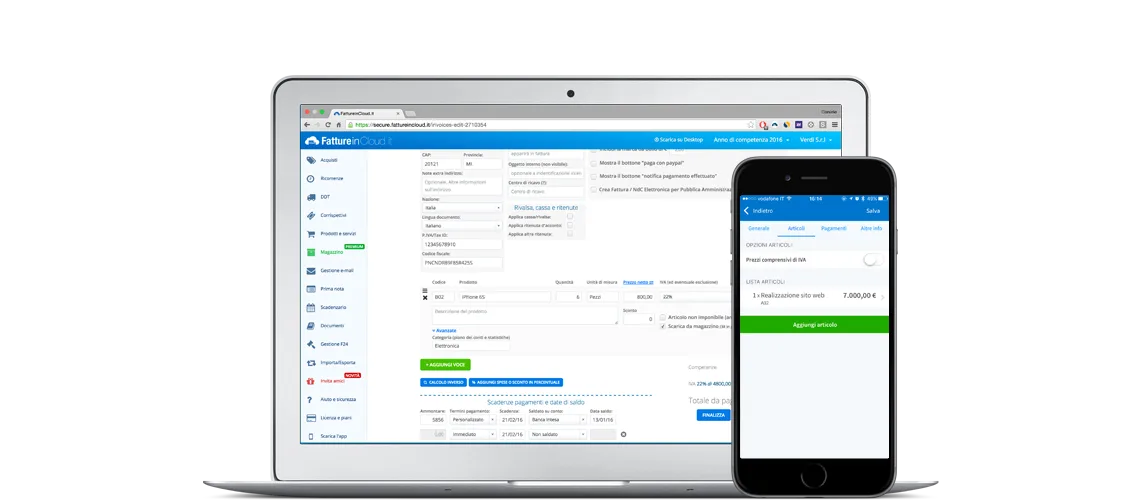 Fatture in Cloud — Screenshot 6
