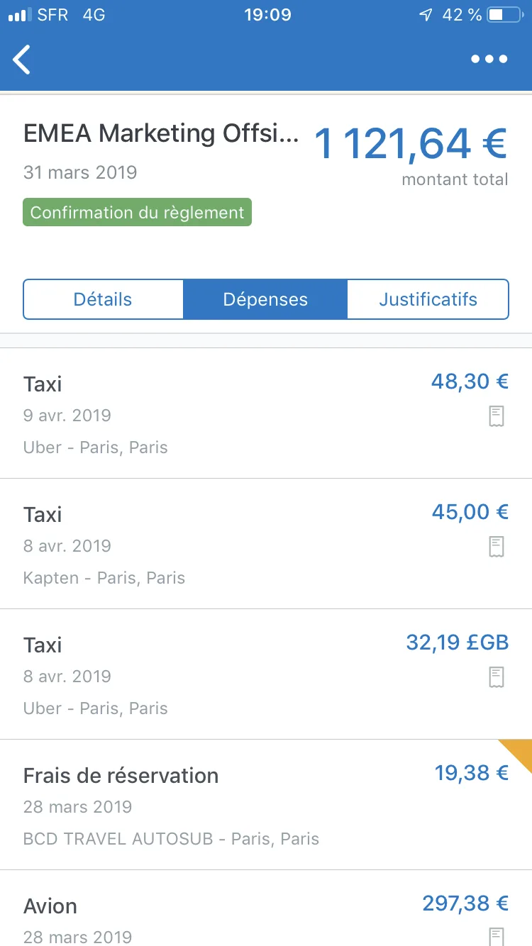 Concur Expense — Screenshots 2