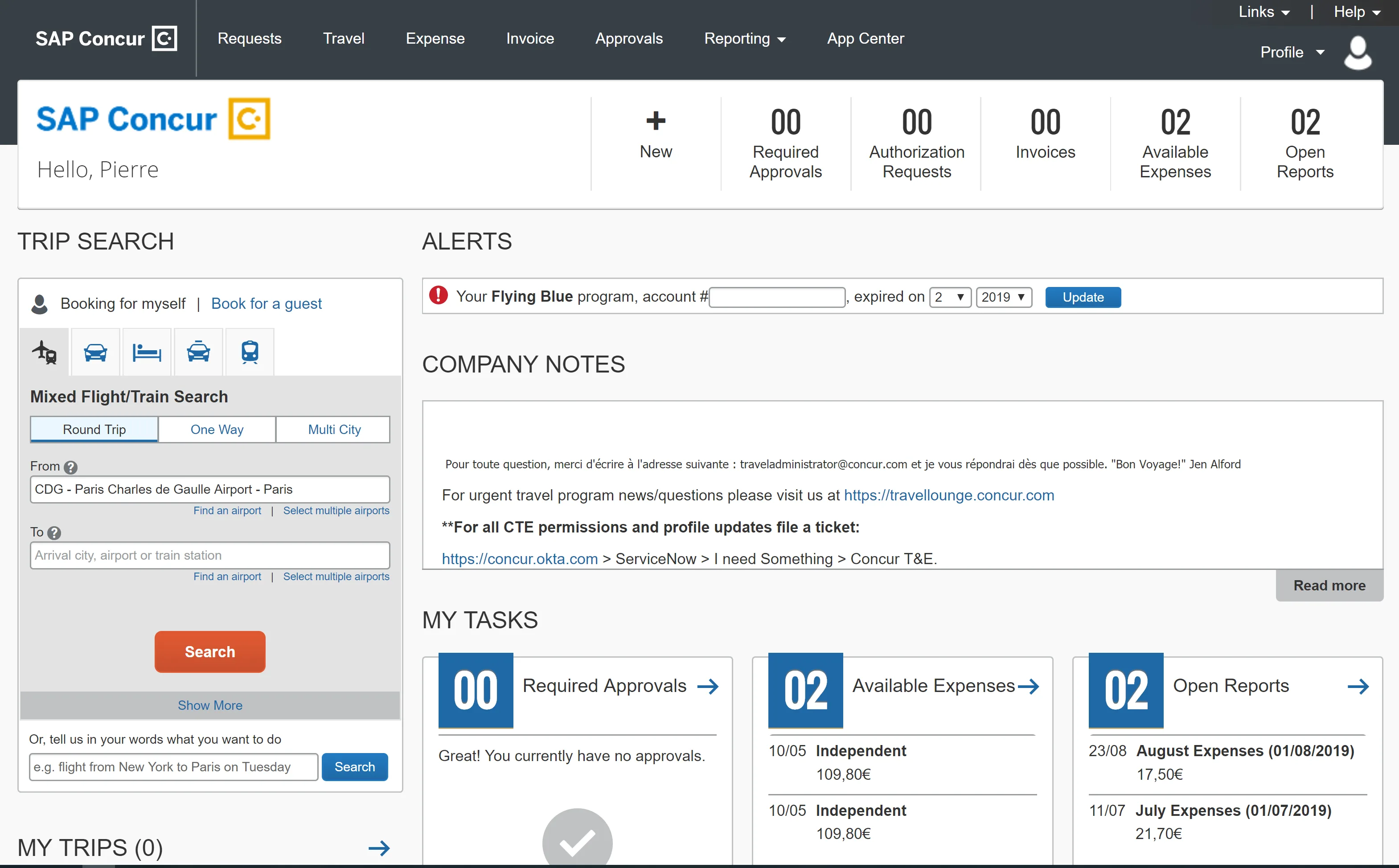 Concur Expense — Screenshots 3