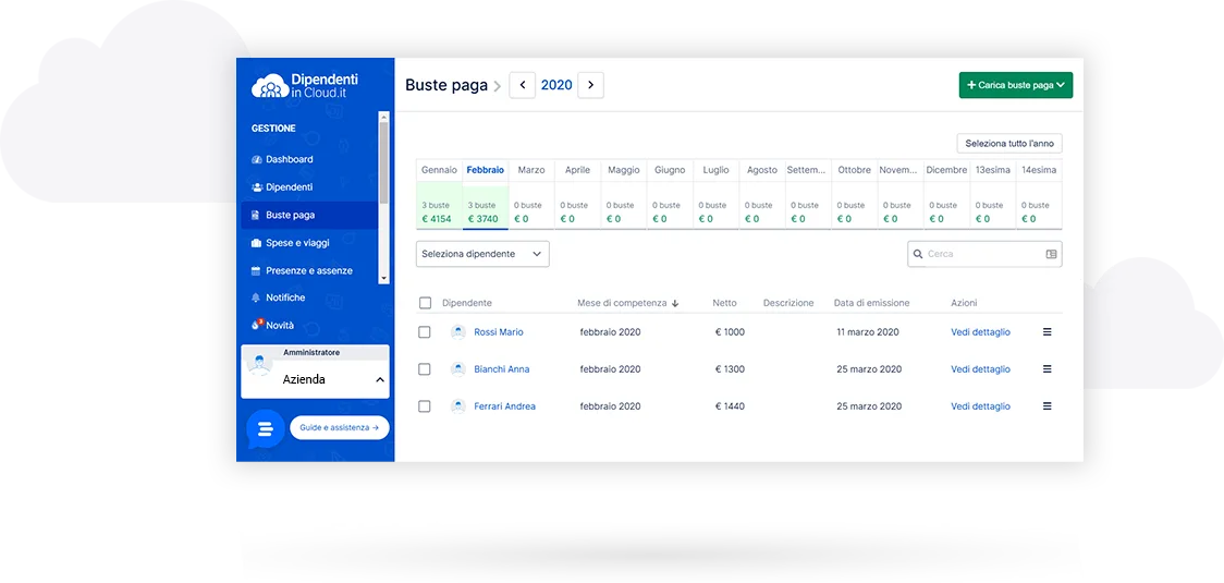 Dipendenti in Cloud — Screenshots 4