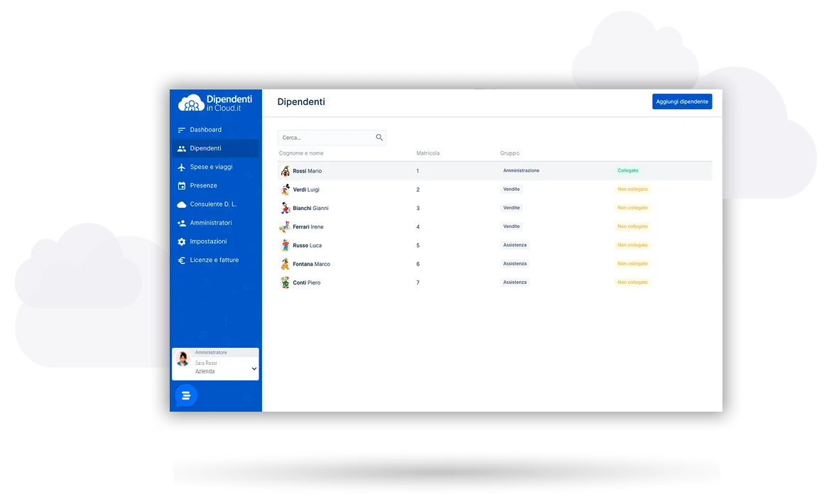 Dipendenti in Cloud — Screenshots 6