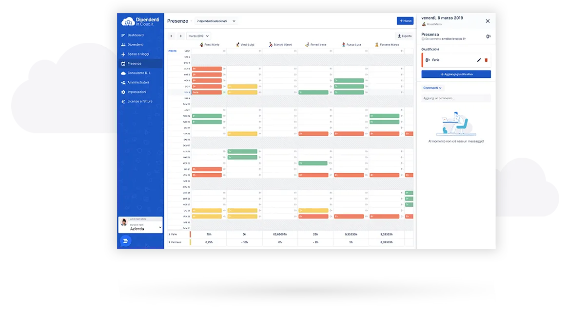 Dipendenti in Cloud — Screenshots 8