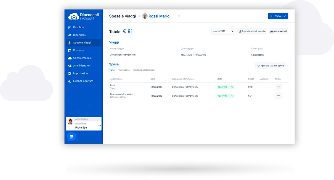 Dipendenti in Cloud — Screenshots 9