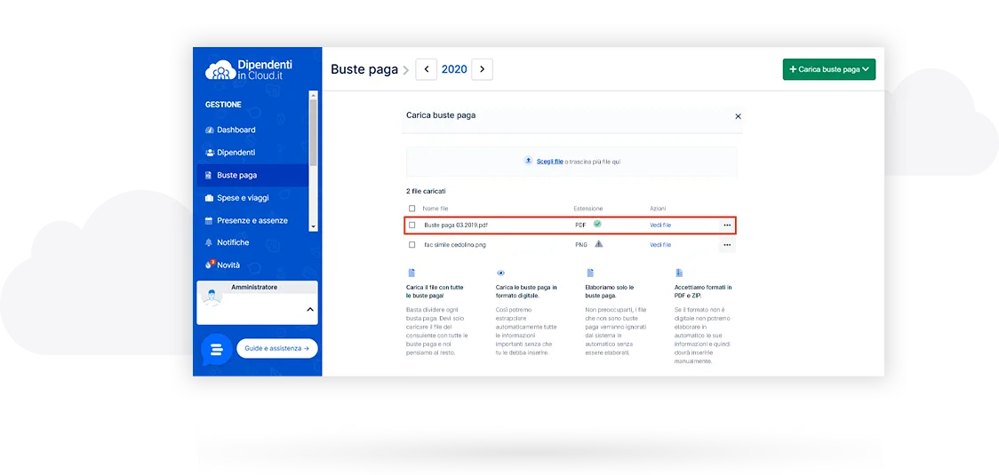 Dipendenti in Cloud — Screenshots 12