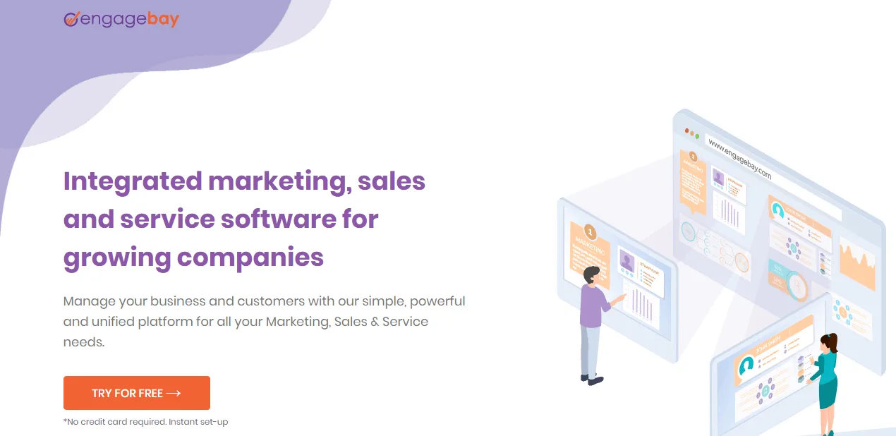 EngageBay — One software for all your business needs