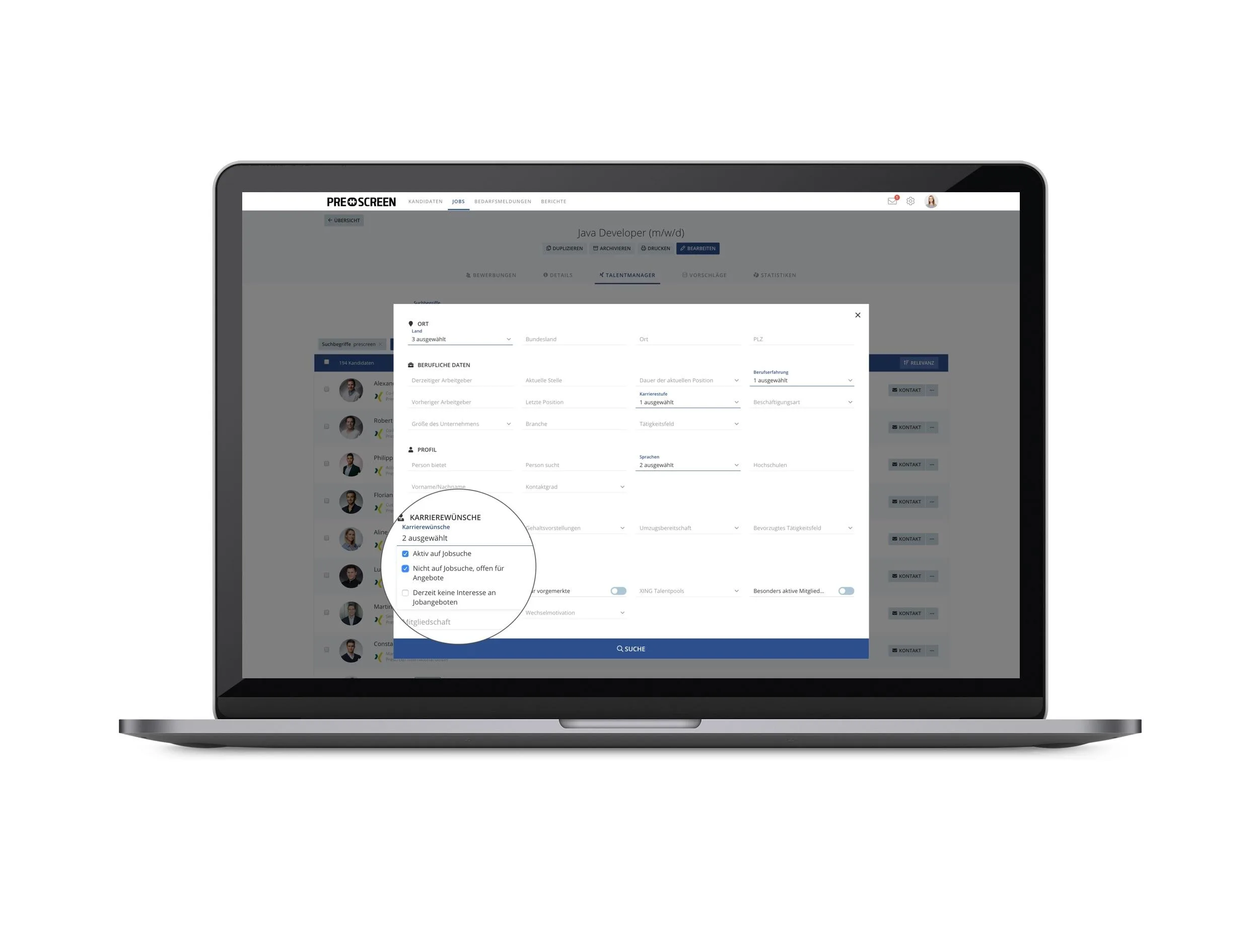 onlyfy Bewerbungsmanager — Screenshots 3