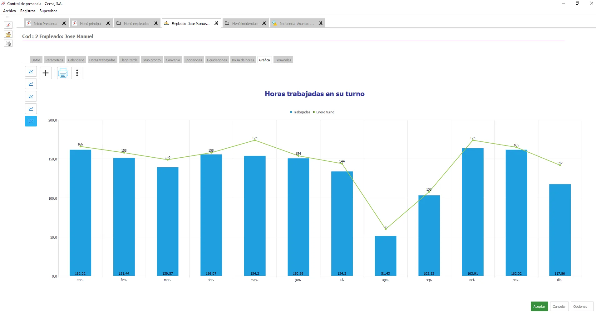 Presencia IGP ClickFINGER — Screenshots 4