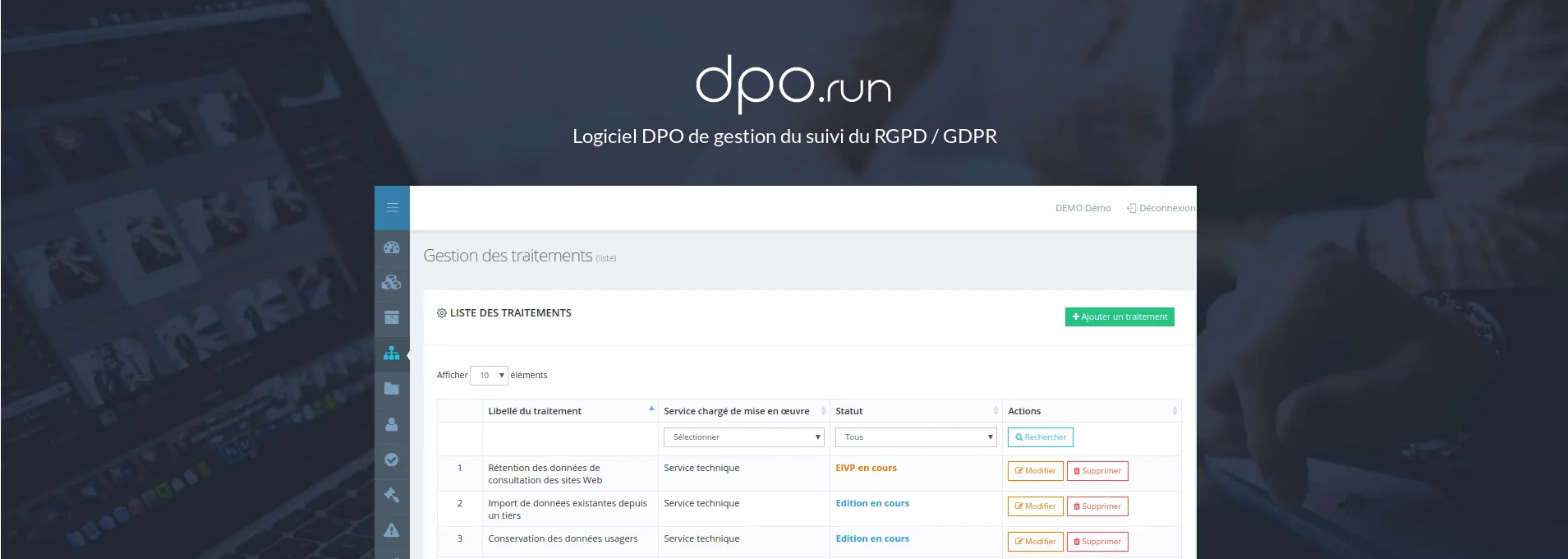 DPO.run — Streamline Data Privacy Management Effortlessly