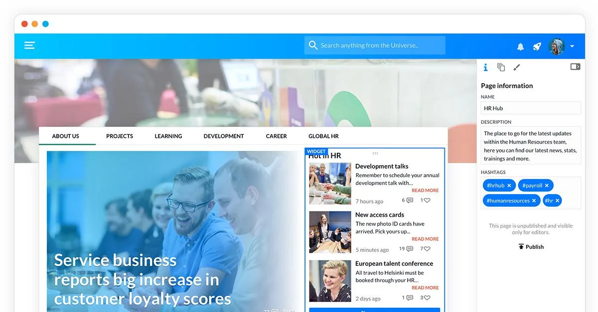 Happeo — Screenshots 3