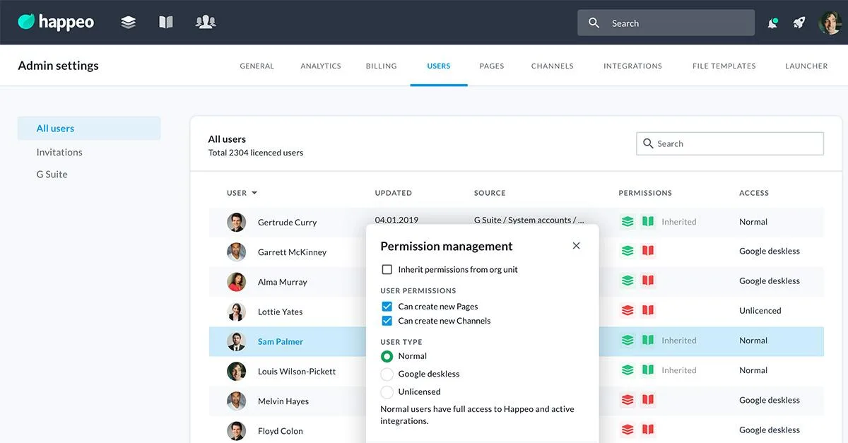Happeo — Screenshots 4