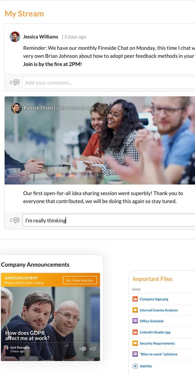 Happeo — Screenshots 5