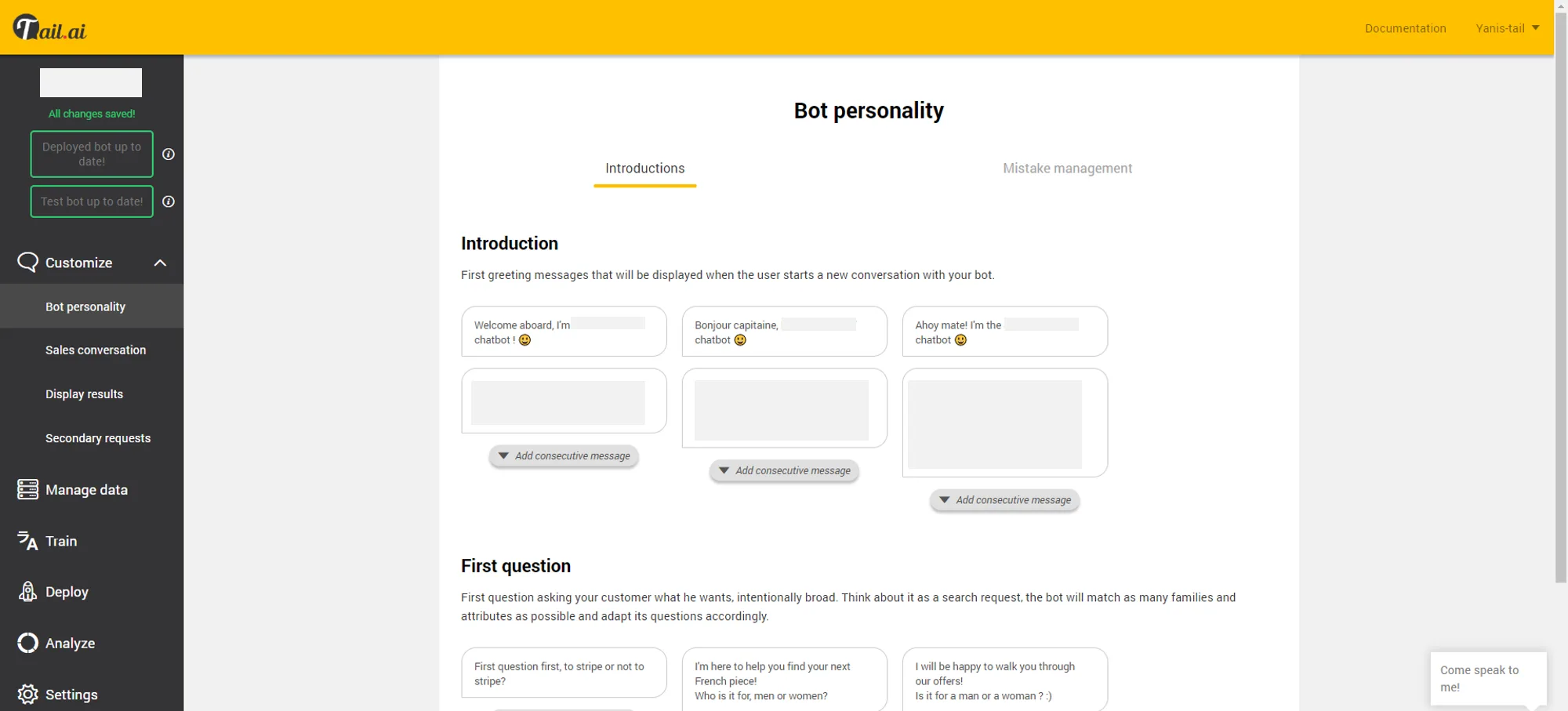 Tail.ai — Screenshots 1