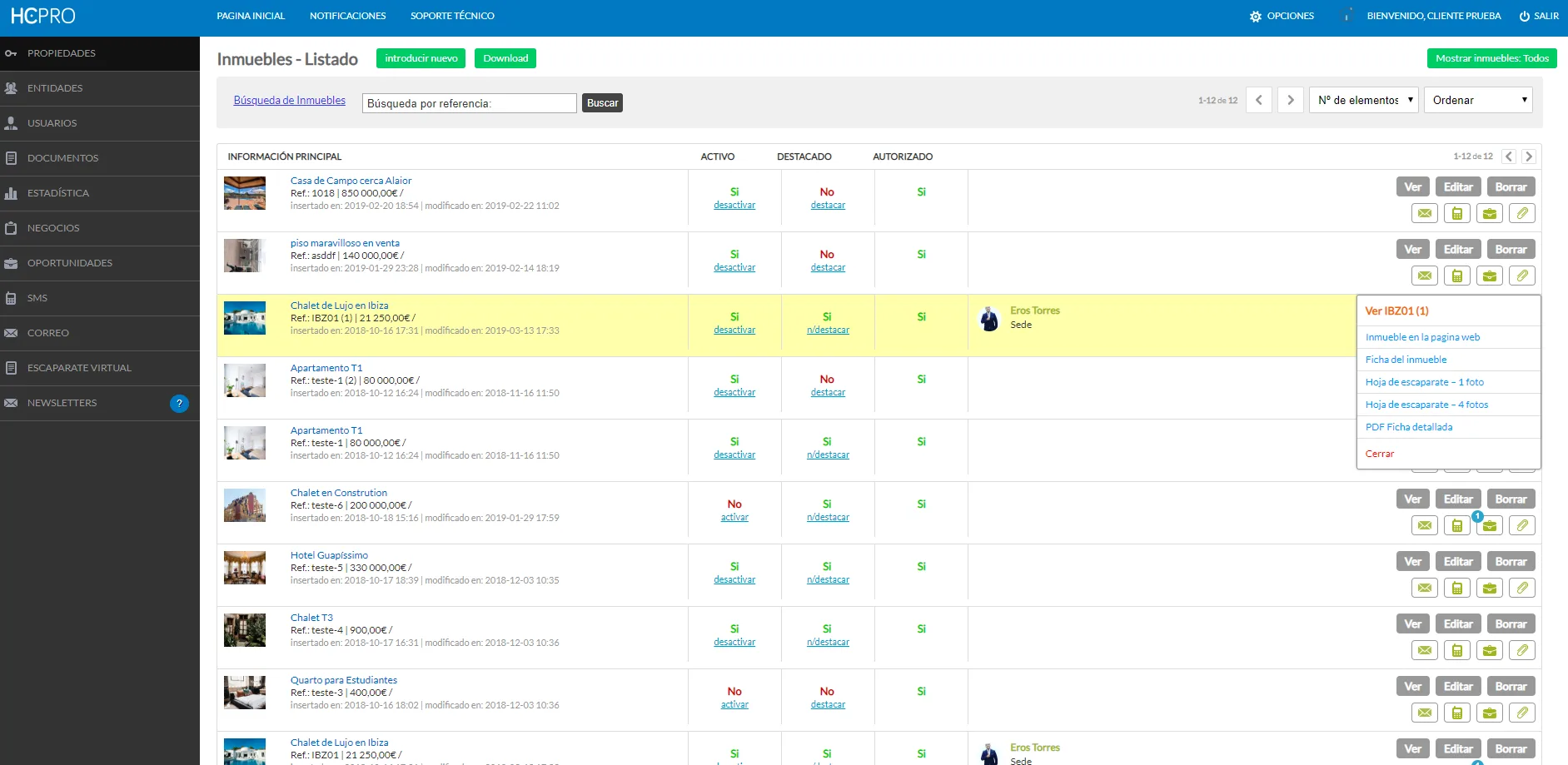 HCPro - Software Inmobiliario — Screenshots 2