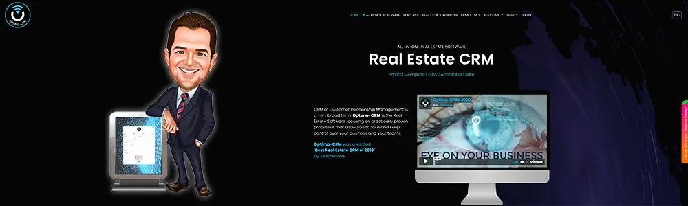 Optima-CRM — Innovative Real Estate software CRM & global winner 2018.