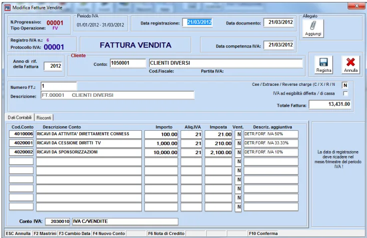 QuickMastro — Screenshot 1