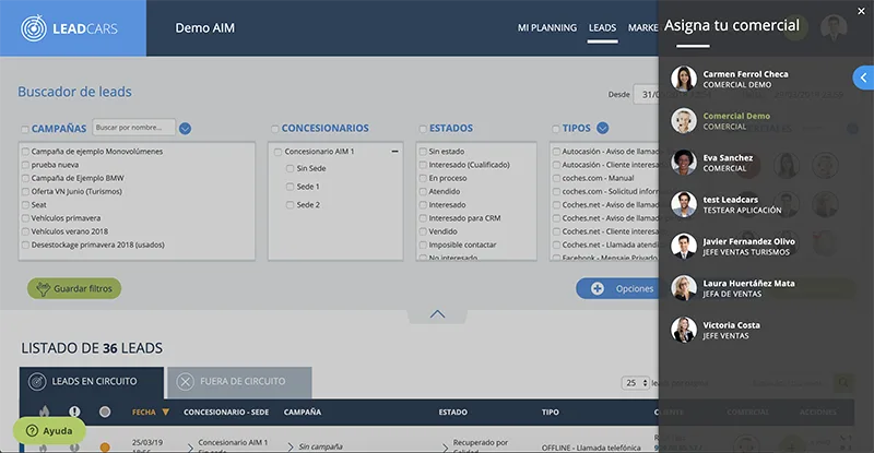 LeadCars — Screenshots 1