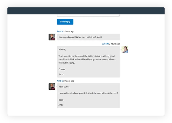 Sharetribe — Screenshots 2
