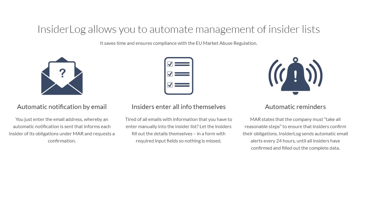 InsiderLog — Screenshots 1