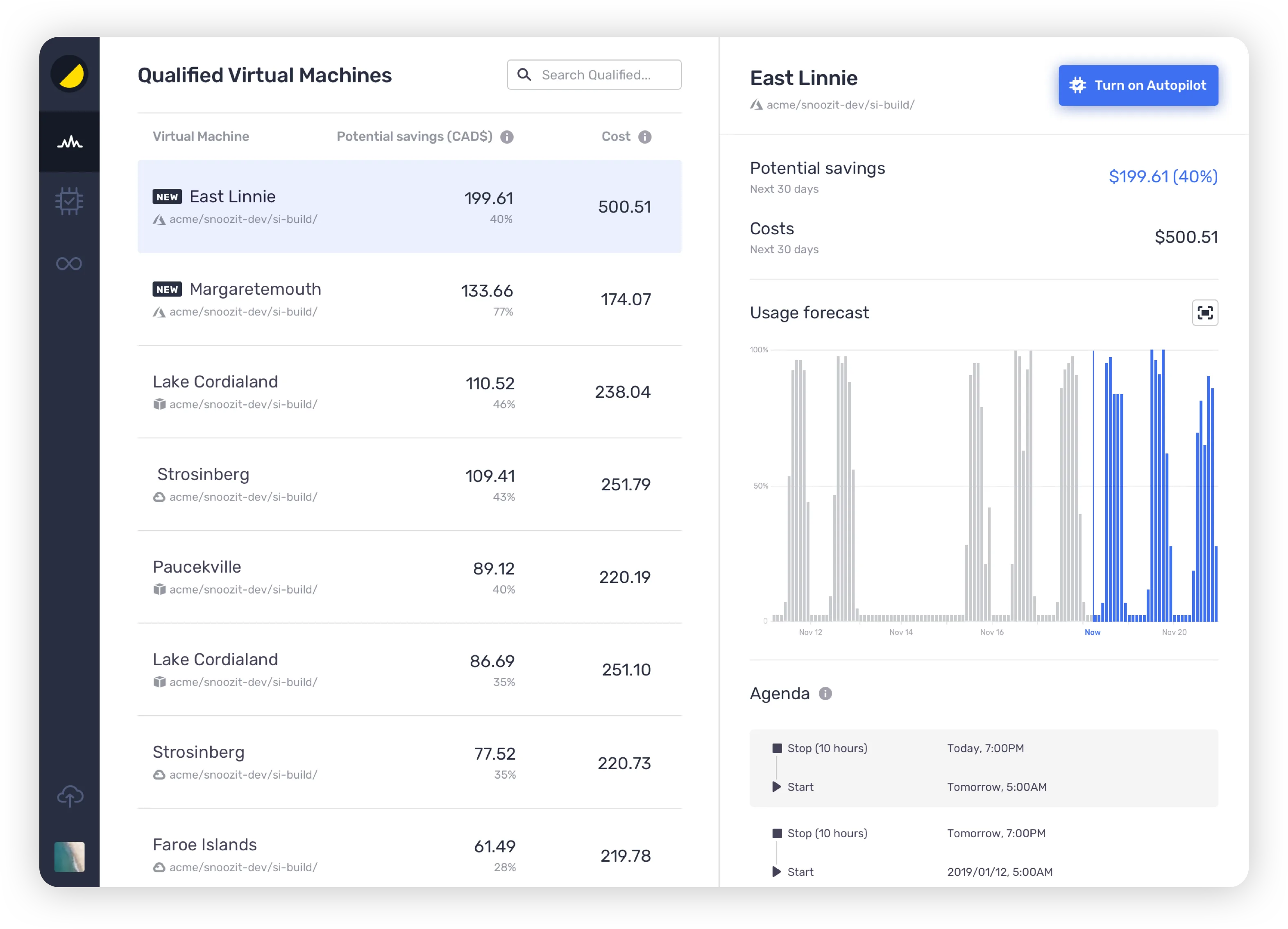 Snoozit — Auto-schedule your Azure virtual machines