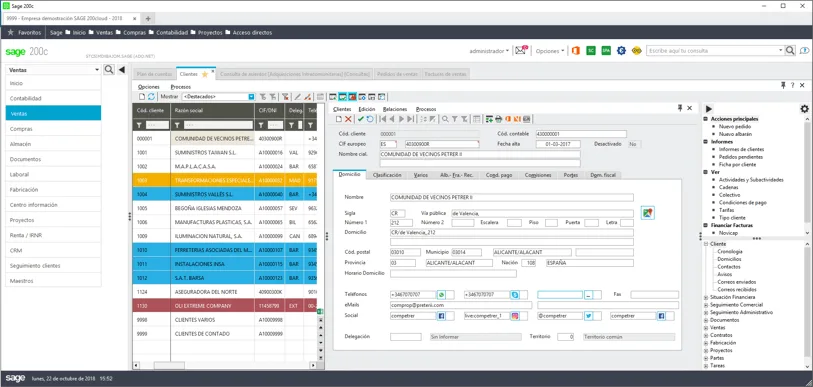 Sage 200 — Screenshots 2