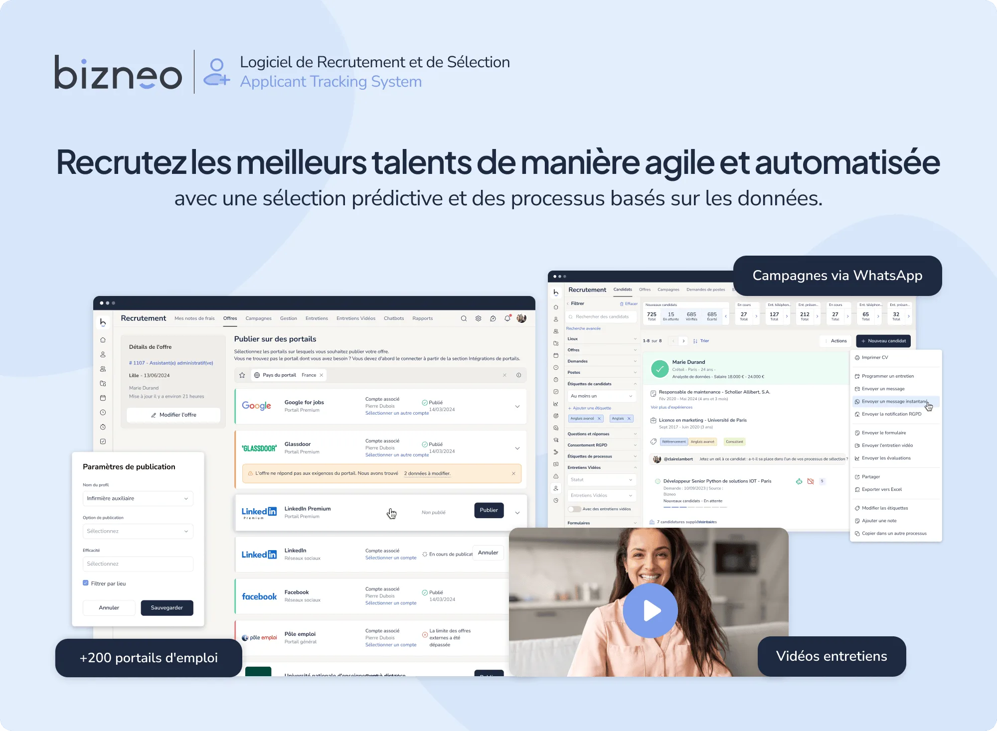 Bizneo ATS — Captures d'écran 1