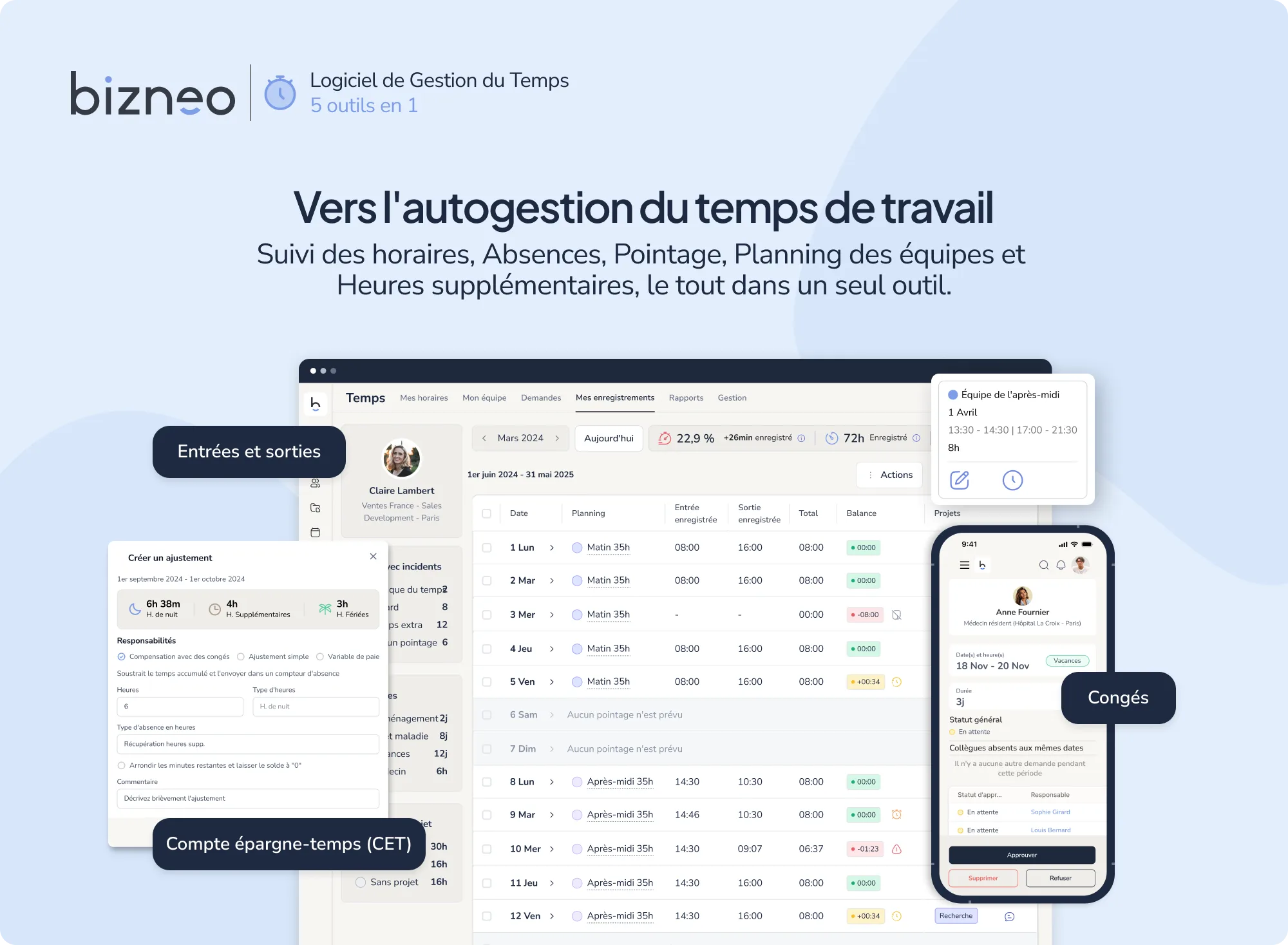 Bizneo HR Suite — Captures d'écran 2