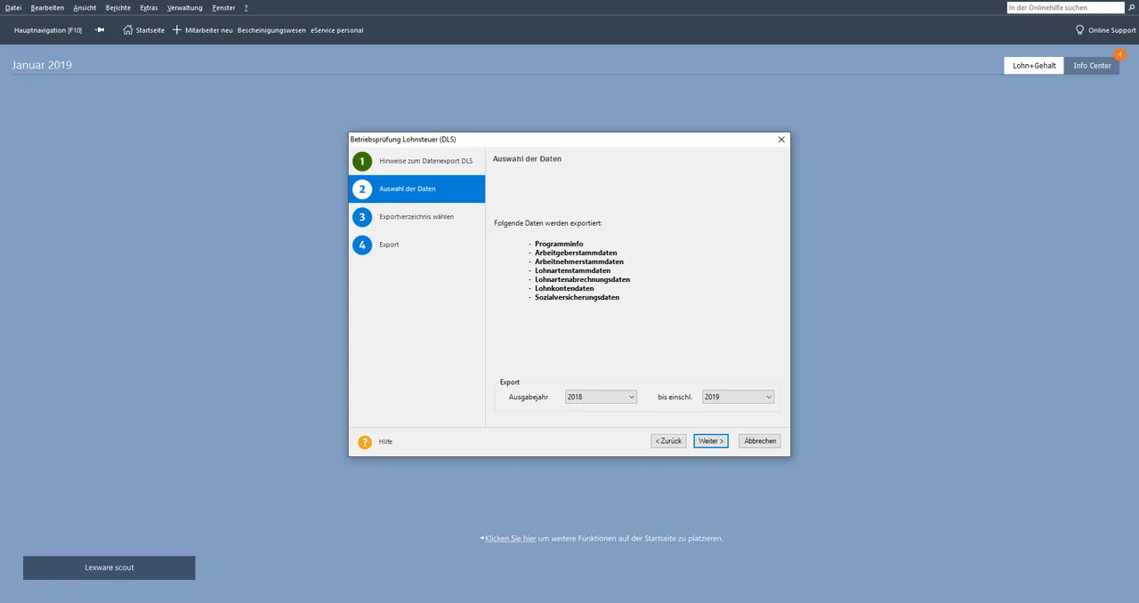 Lexware lohn+gehalt — Screenshots 2