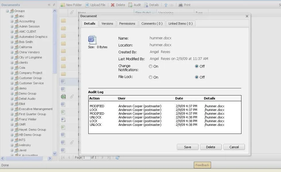 HyperOffice — Screenshots 1
