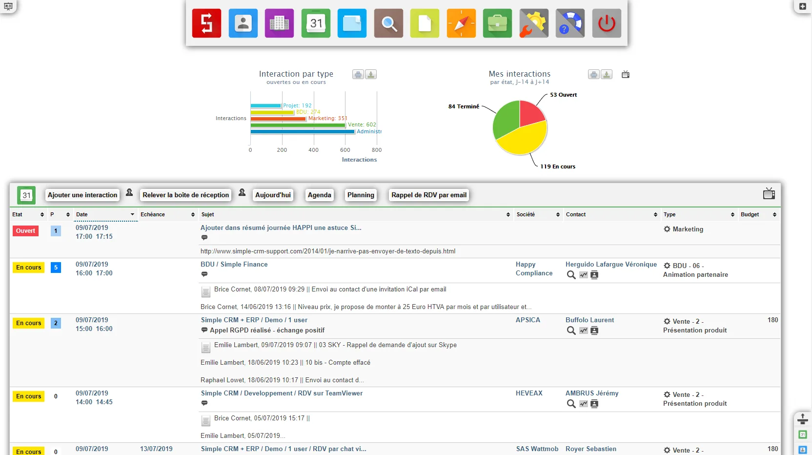 Simple CRM — Screenshots 4
