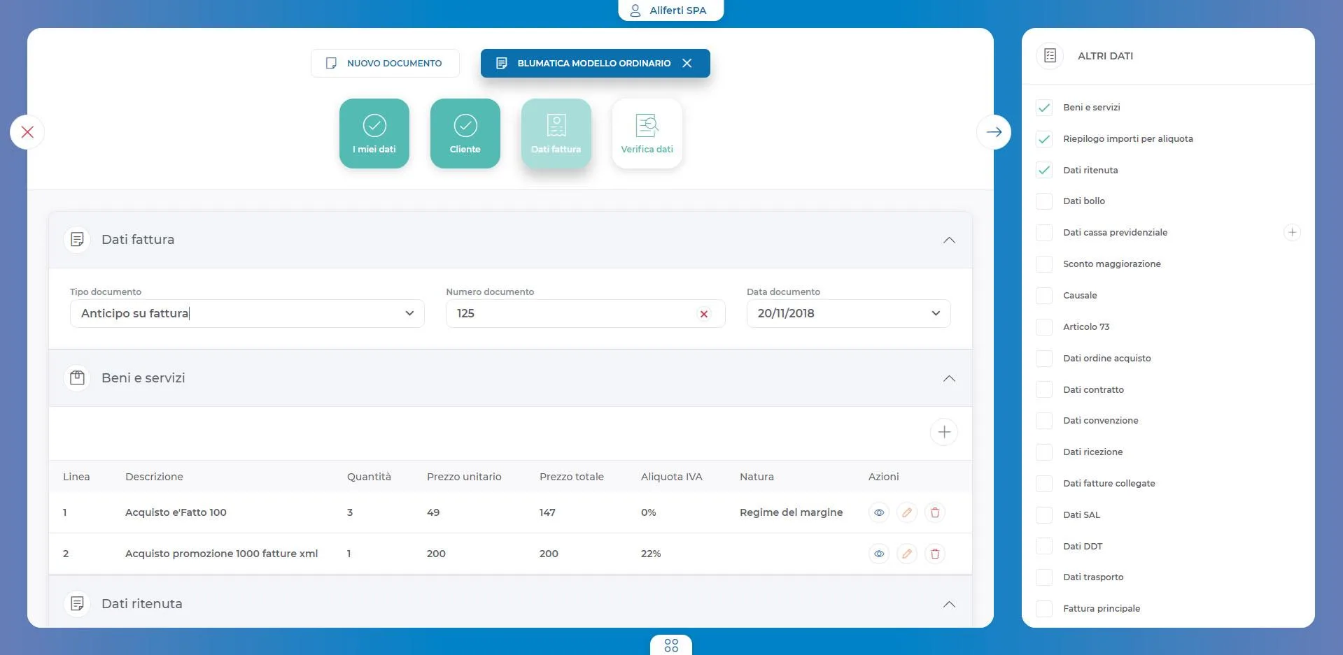 Blumatica e'fatto Self Service — Screenshots 2