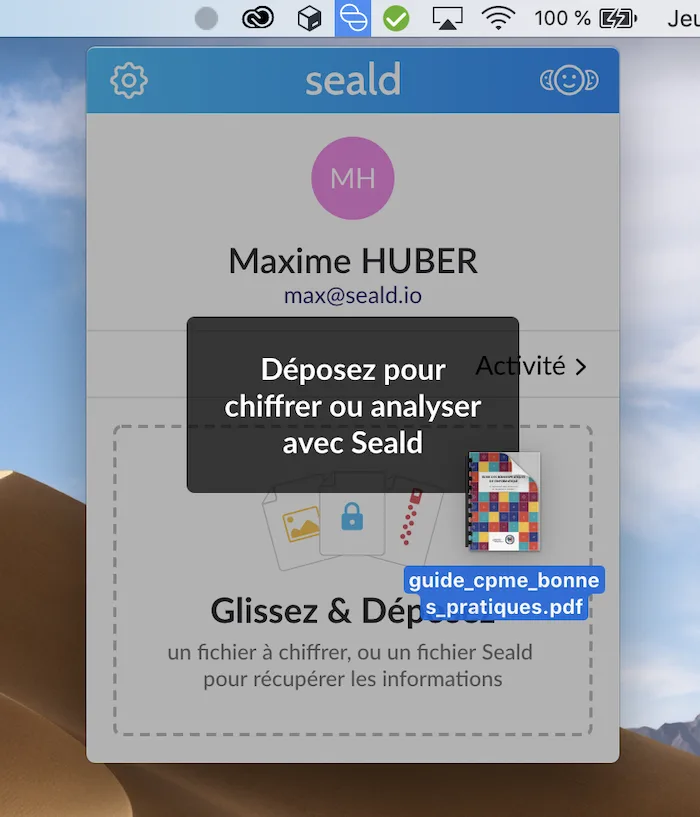 Seald — Screenshots 1