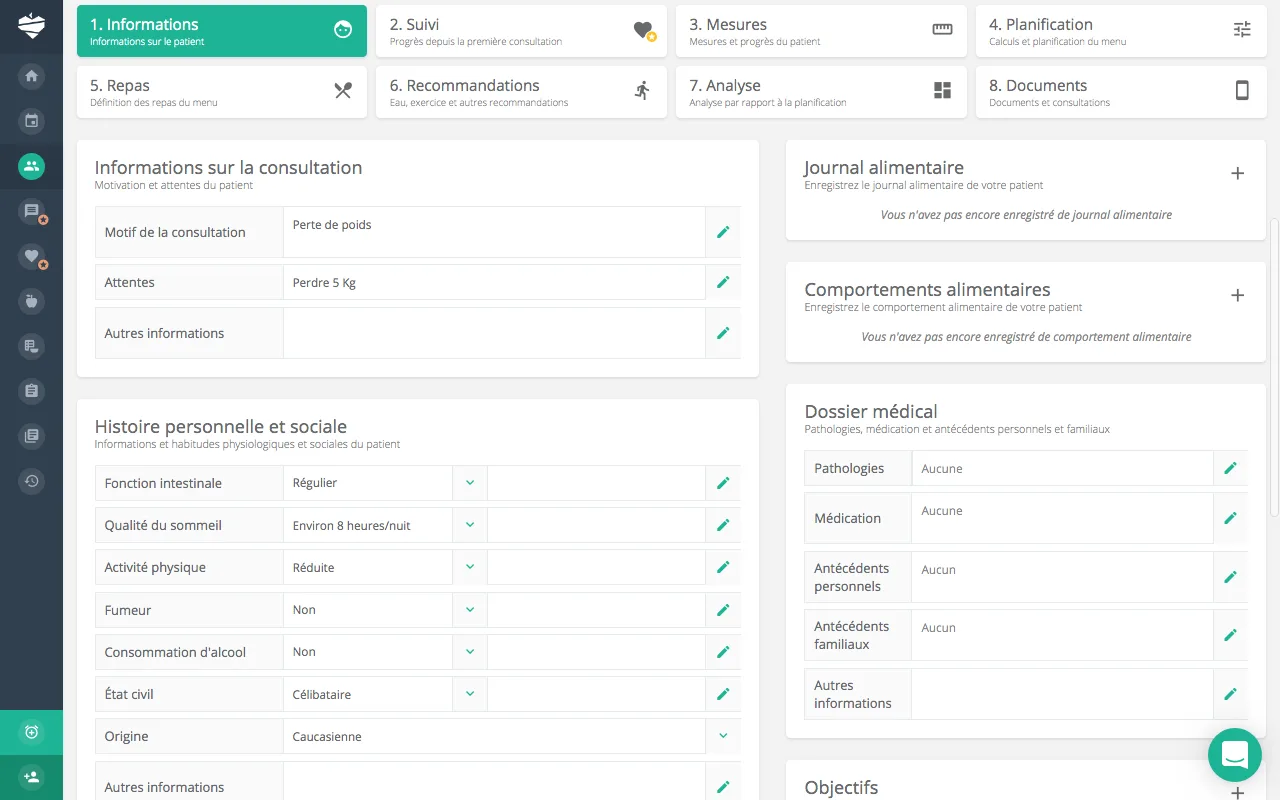 Nutrium Software — Screenshots 1