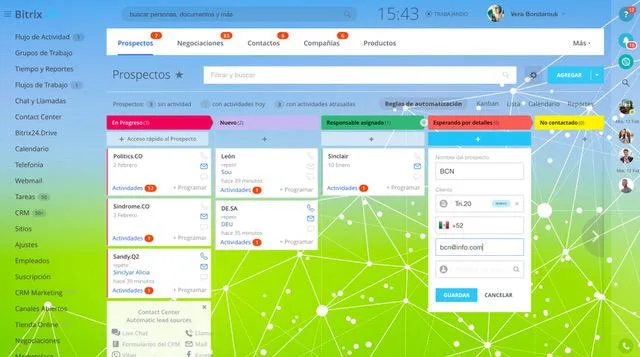 Bitrix24 screenshot