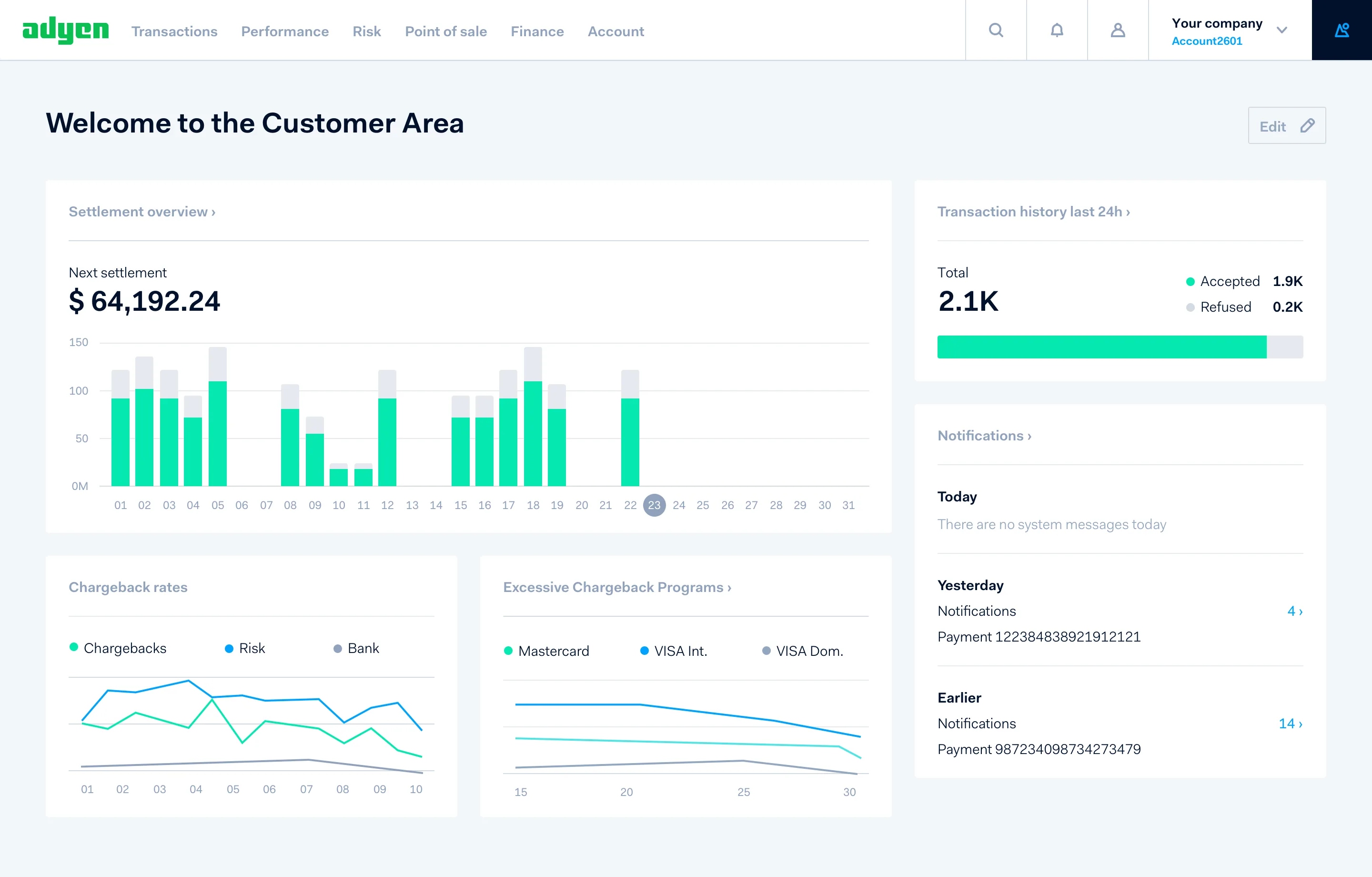 adyen — All-in-one payment platform